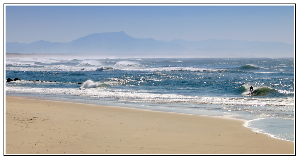 plage_surfer.jpg - Surfer sur une plage de Capbreton